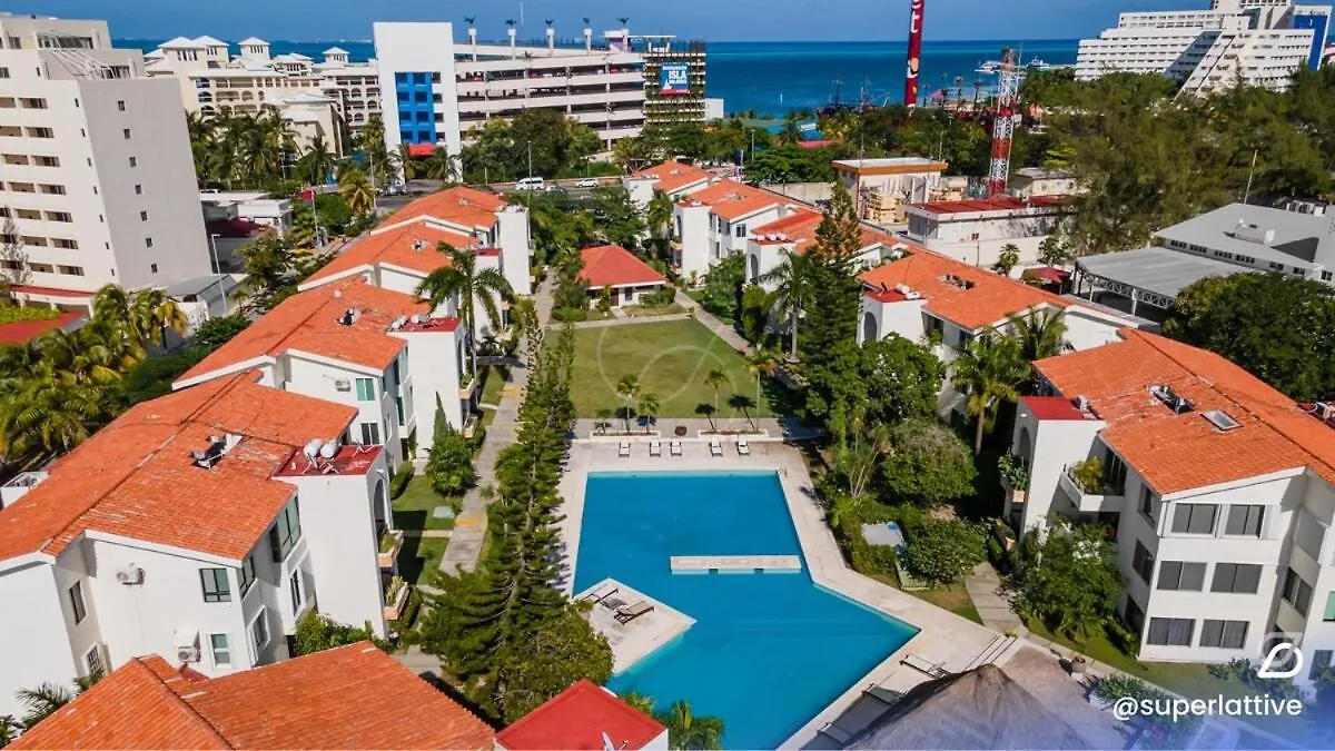 Spacious 2B With A Great Location In The Hotel Zone Km 4 Cancún Lägenhet