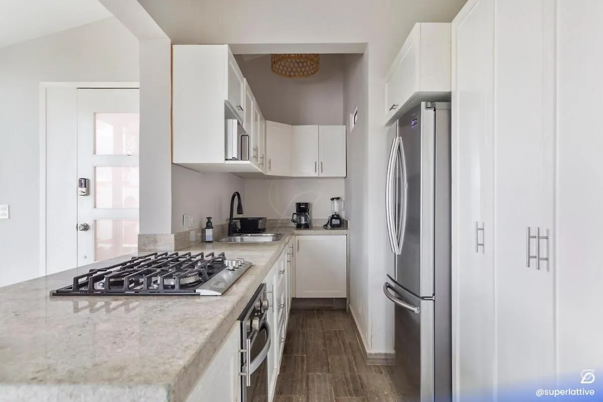 Lägenhet Spacious 2B With A Great Location In The Hotel Zone Km 4 Cancún